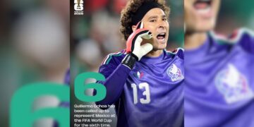 Guillermo Ochoa sexto Mundial