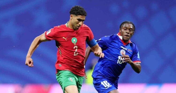 Selección de Marruecos Haití