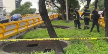 Hallan a hombre sin vida dentro de respiradero del Metro en Ciudad de México