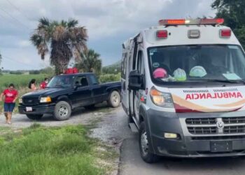 Hombre herida en la cabeza en El Mante