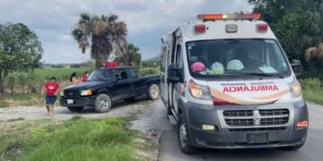 Hombre herida en la cabeza en El Mante