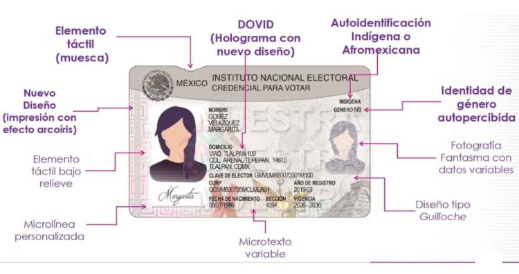 INE nuevo modelo credencial