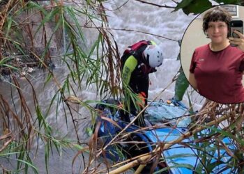 Identifican a mujer que desapareció tras ser arrastrada por la corriente en Guadalupe, NL, tras las intensas lluvias