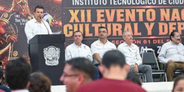 Inaugura alcalde “Lalo” Gattás evento nacional deportivo del SNTE