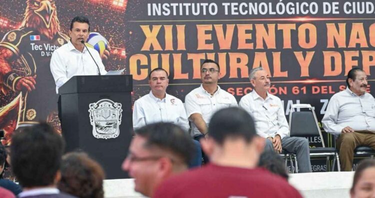 Inaugura alcalde “Lalo” Gattás evento nacional deportivo del SNTE