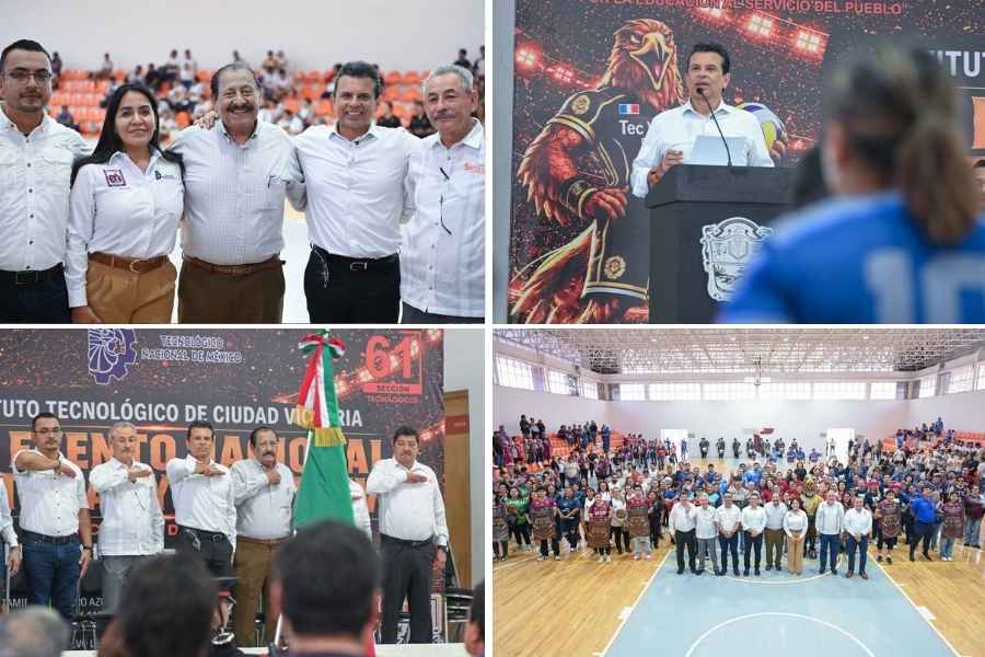 Inaugura alcalde “Lalo” Gattás evento nacional deportivo del SNTE