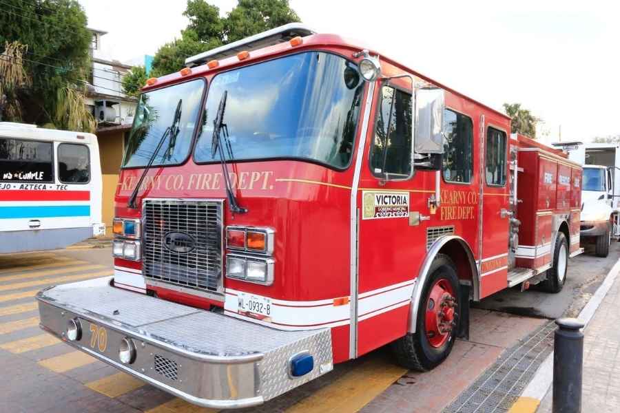 Incendio en vivienda moviliza a cuerpos de emergencia en Cd. Victoria, Tamaulipas