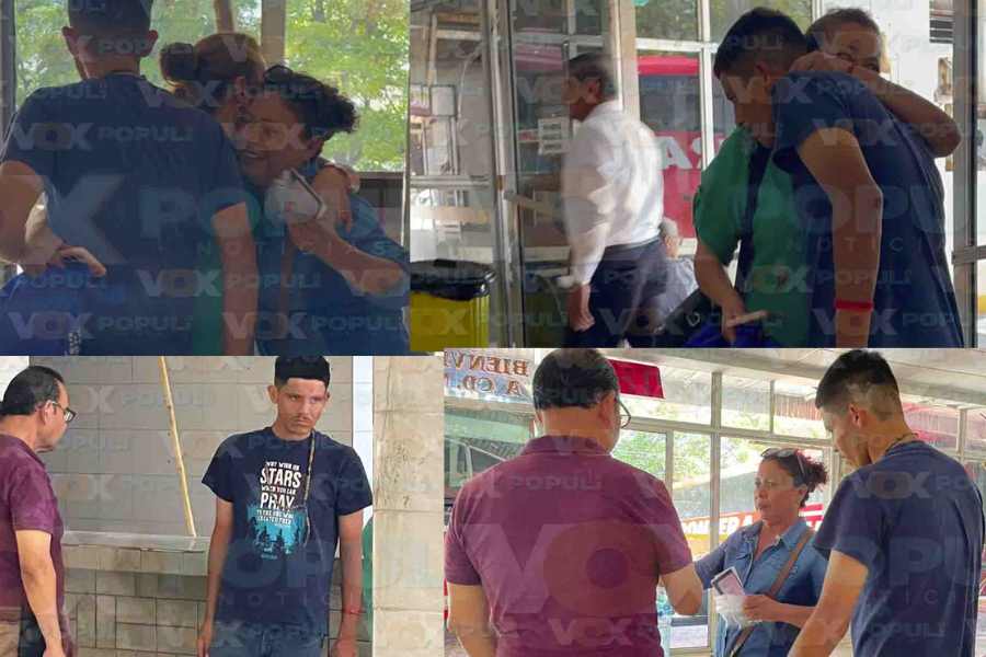 Joven desaparecido en Coahuila se reúne con su madre en El Mante, Tamaulipas