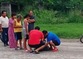 joven lesionado colonia Victoria El Mante