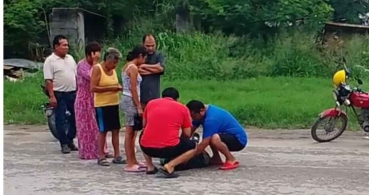 joven lesionado colonia Victoria El Mante