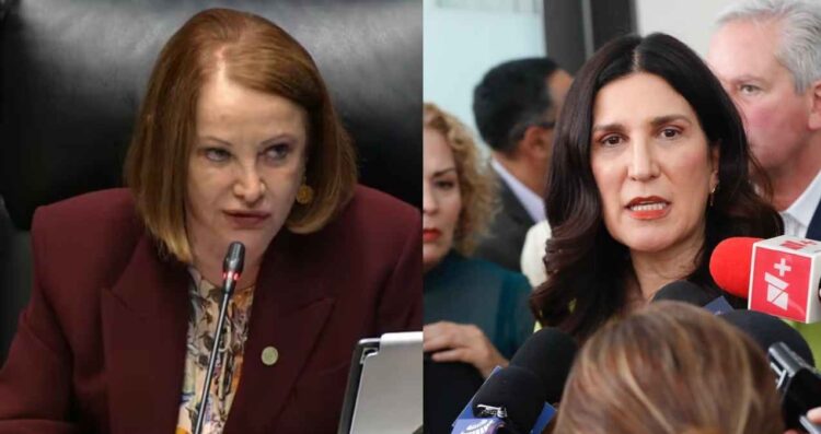 Laura Itzel y Kenia López se confrontan por debate legislativo