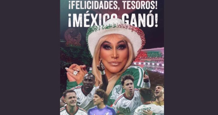 Laura León celebra a la Selección Mexicana en el Mundial 2026