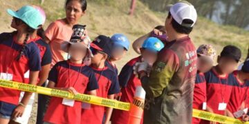 Liberan crías de tortuga lora niñas y niños de Güémez