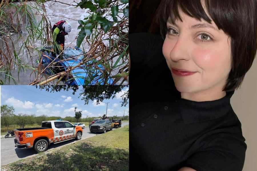 Localizan sin vida a joven mujer arrastrada por la corriente del río Santa Catarina en Nuevo León