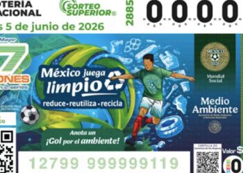 Lotería Nacional anuncia los números ganadores del Sorteo Superior 2885