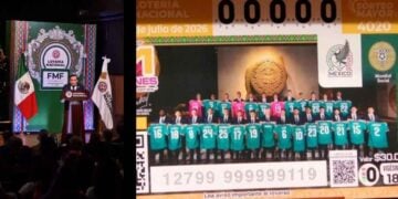 Lotería Nacional presenta billete conmemorativo dedicado a la Selección Mexicana rumbo al Mundial 2026