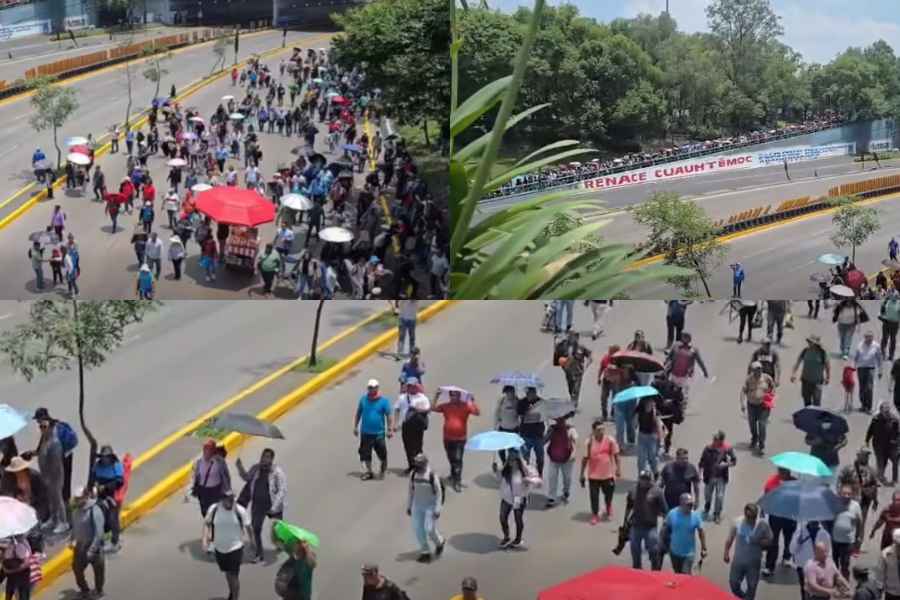 Manifestación de la CNTE provoca cierres en la CDMX este martes | VIDEO