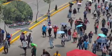 Manifestación de la CNTE provoca cierres en la CDMX este martes | VIDEO