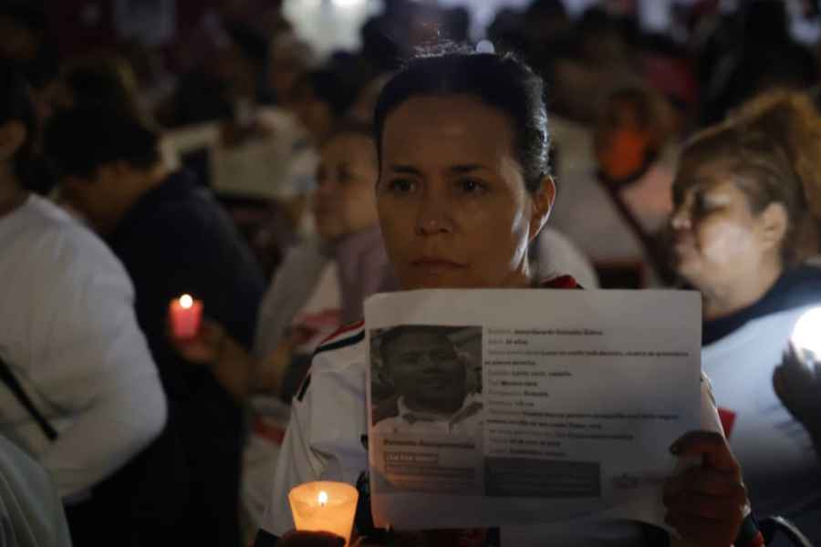 Marchan desaparecidos en Tlalpan (1)