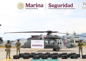 Marina asegura 1.3 toneladas de cocaína en costas de Guerrero