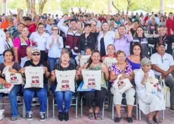 Mercado de Bienestar llega a Abasolo, Tamaulipas