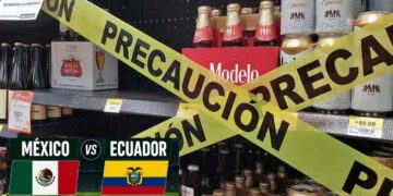 México vs Ecuador: ¿A qué hora inicia la 'Ley Seca' y dónde aplicará?