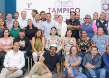 Mónica Villarreal prensa en Tampico