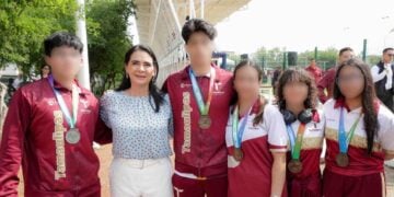 Mónica Villarreal reconoce el triunfo de Tampico quien se lleva 94 medallas de las 186 que se ganaron los atletas Tamulipecos