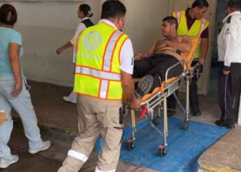 motociclista explosión neumático El Mante