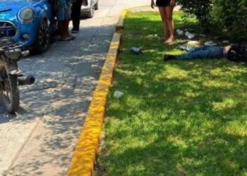 motociclista lesionado ruta El Mante