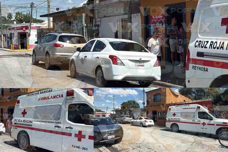 Muere adulto mayor dentro de negocio en Reynosa, Tamaulipas