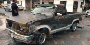 Mujer y sus dos hijas resultan lesionadas tras choque en Ciudad Victoria, Tamaulipas
