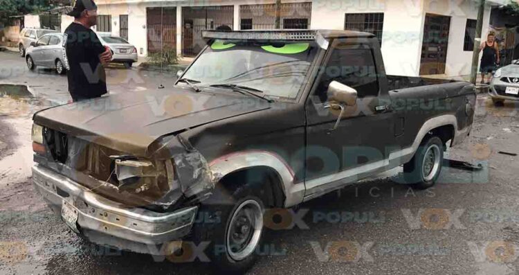 Mujer y sus dos hijas resultan lesionadas tras choque en Ciudad Victoria, Tamaulipas