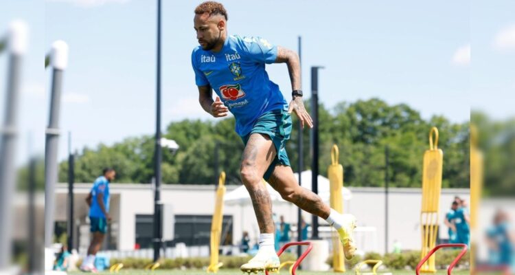 Neymar ante Escocia
