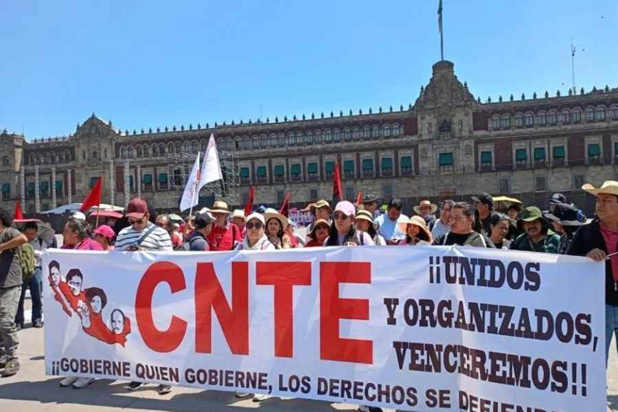 "No estamos demandando que nos propongan migajas": CNTE exige claridad a Sheinbaum sobre rumbo de negociación