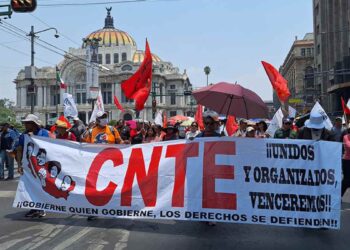 CNTE exige claridad a Sheinbaum sobre rumbo de negociación