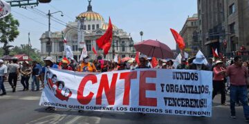 CNTE exige claridad a Sheinbaum sobre rumbo de negociación