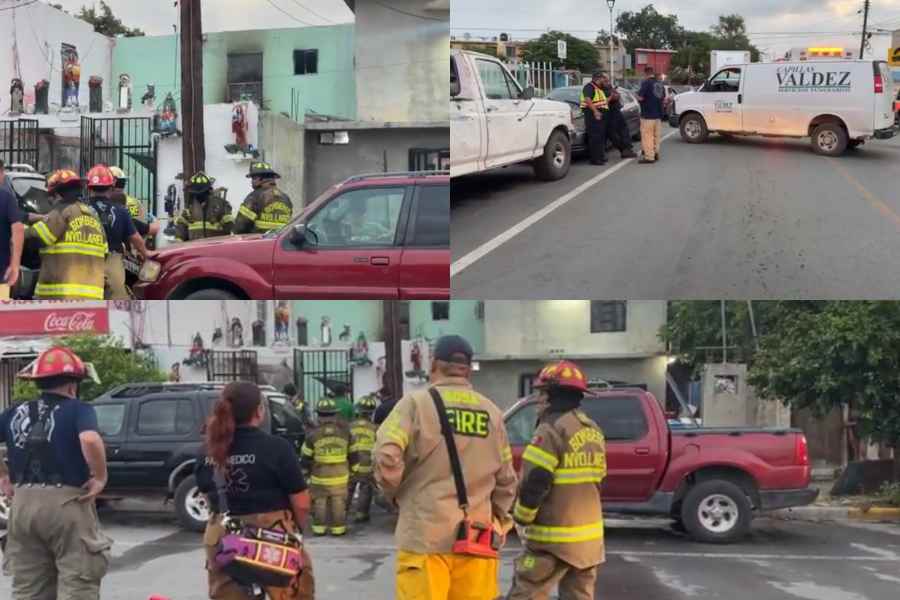 Pareja pierde la vida tras fatal incendio en su domicilio en Nuevo Laredo, Tamaulipas