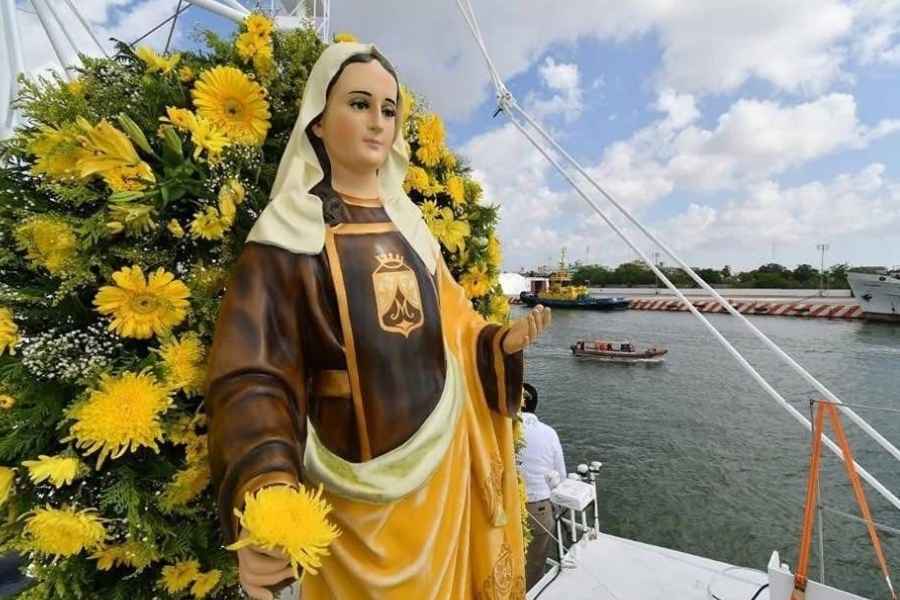 Procesión Náutica de la Virgen del Carmen volverá al río Pánuco en Tamaulipas