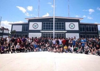 Promueve INJUVE la activación física y la defensa personal entre jóvenes y la Guardia Nacional de Tamaulipas