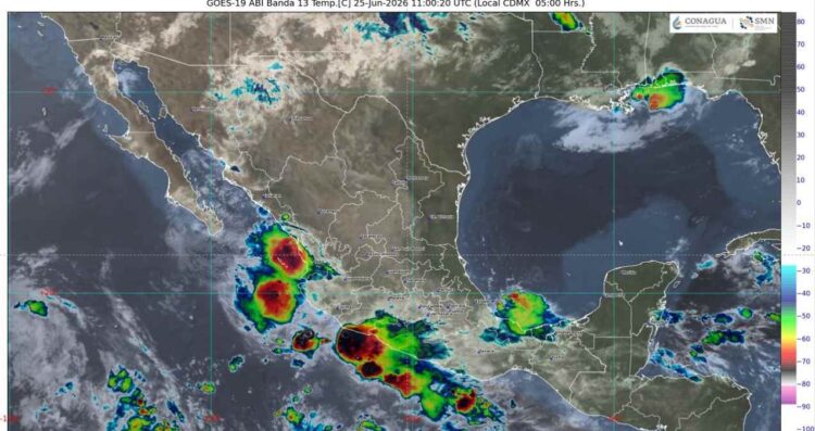 Pronóstico del clima en Tamaulipas: ¿Se esperan chubascos y ráfagas de viento fuertes hoy?