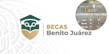 Publican calendario de pagos de la Beca Benito Juárez 2026 del bimestre mayo-junio