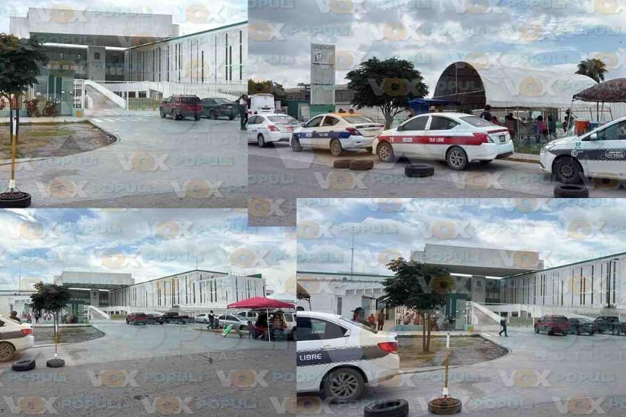 Reportan suspensión de servicios y protesta por falla de aire acondicionado en Hospital IMSS 270 de Reynosa, Tamaulipas
