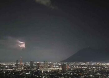 Nuevo León actividad eléctrica