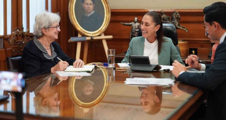 Sheinbaum primera ministra de Barbados
