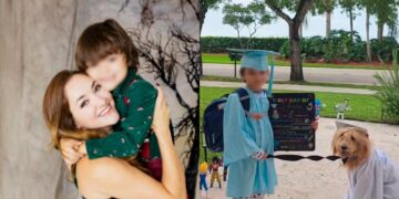 Sherlyn celebra con emotiva sorpresa la graduación de su hijo André