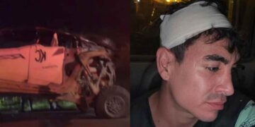 'Suavecito', exintegrante de la Mansión VIP, sufre aparatoso accidente en plena transmisión en vivo