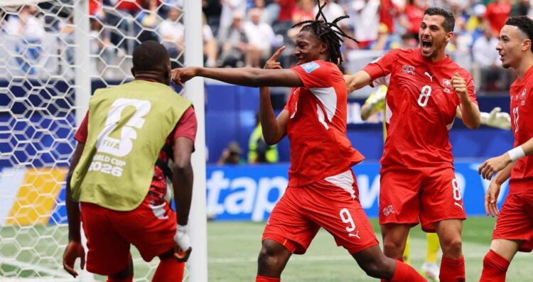 Suiza debuta con goleada ante Bosnia en el Mundial 2026