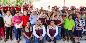 Supervisa SEBIEN comedores y entrega beneficios sociales en Victoria