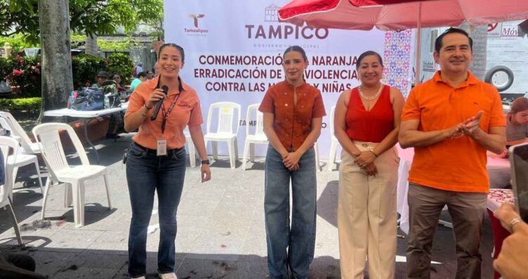 Tampico frena violencia contra mujeres
